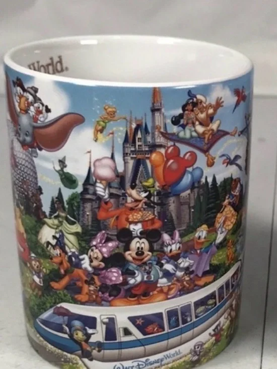 For mtodd - Disney Multicolor Character Collage Ceramic Mugs - White Base - Picture 7 of 7
